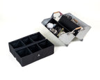 Snow Peak Stacking Shelf Container 50 Dual Insert Case Set