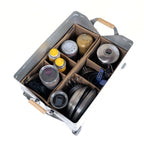 Snow Peak Stacking Shelf Container 50 Dual Insert Case Set