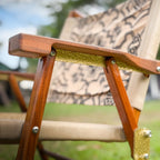 Numbered Hand-Hammered Kermit Chair Brass Hardware Set – 16-Piece Bespoke Kit