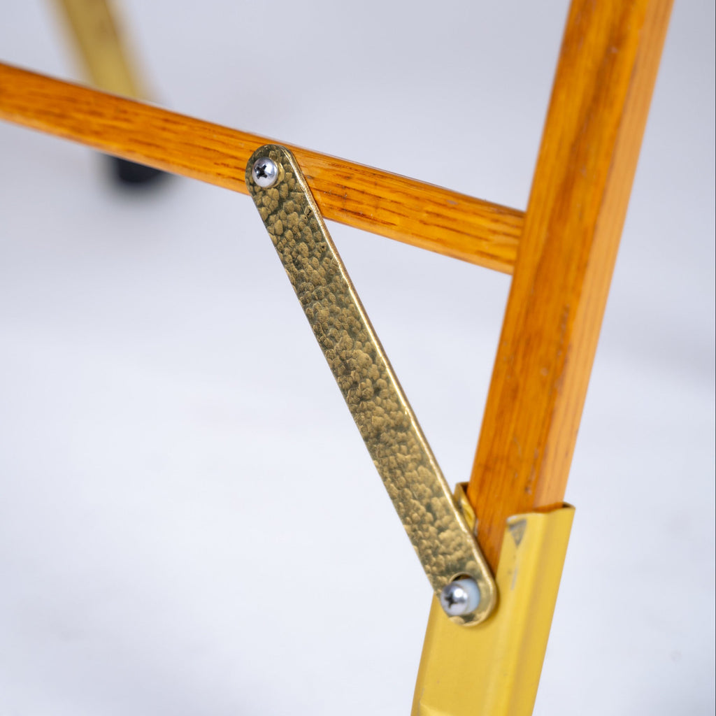 The Masterpiece Hand-Hammered Brass Hardware Set for Kermit Chair