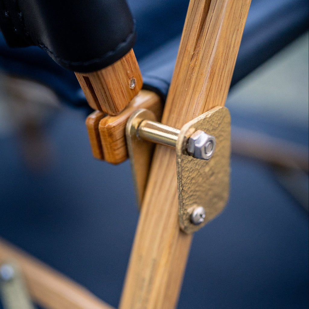 The Masterpiece Hand-Hammered Brass Hardware Set for Kermit Chair