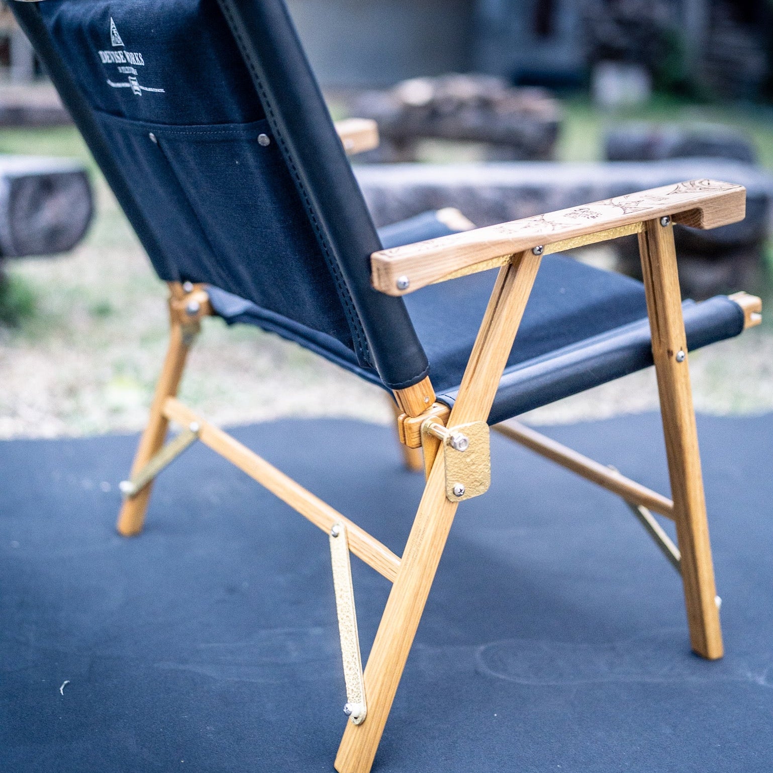 The Masterpiece Hand-Hammered Brass Hardware Set for Kermit Chair
