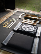 Numbered Hand-Hammered Kermit Chair Brass Hardware Set – 16-Piece Bespoke Kit